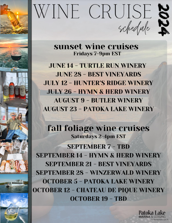 Sunset Wine Cruise – Turtle Run Winery photo
